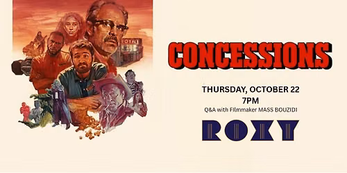 CONCESSIONS - Q&A w\/ filmmaker 