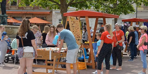 Kinderfest auf dem Theaterplatz
