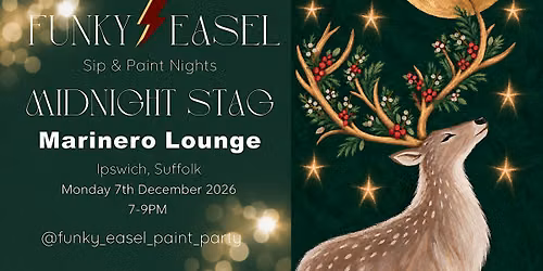 The Funky Easel Sip & Paint Party at Marinero Lounge