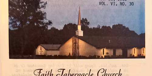 Faith Tabernacle Reunion  \u2018The Young Era\u2019