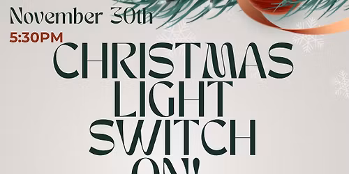 Christmas Light Switch On!