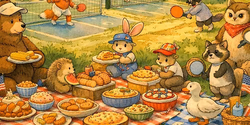 July 4th Potluck & Play! (Tennis\/Pickleball)