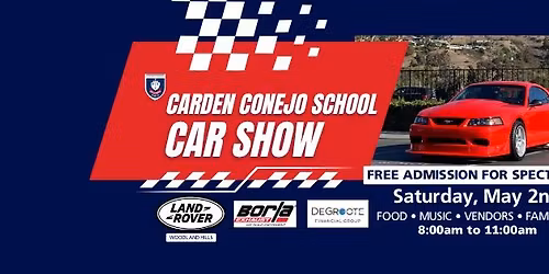 Carden Conejo School Car Show