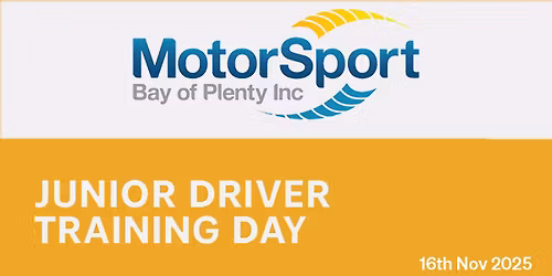 Junior Motorkhana Training Day - FULLY BOOKED