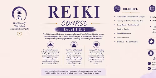 Reiki Course - Level 1 & 2