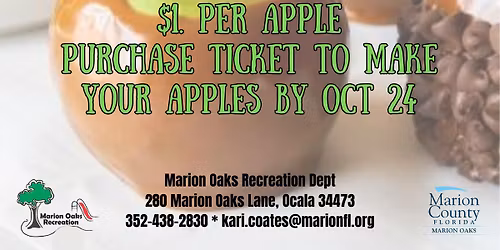 Caramel Apple Making