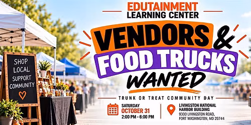 Trunk or Treat Vendors & Food Trucks