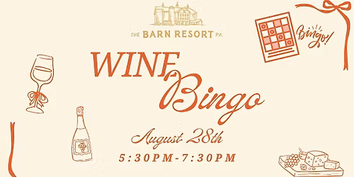 Wine Bingo at The Barn Resort!