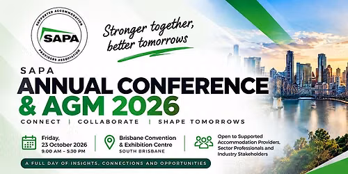 SAPA CONFERENCE & AGM 2026