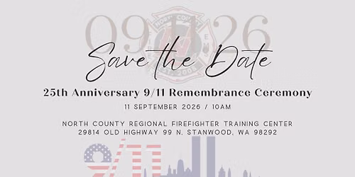 25th Anniversary 9\/11 Remembrance Ceremony