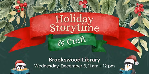 Holiday Storytime and Craft