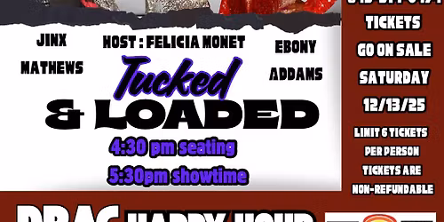 Tucked & Loaded Drag Happy Hour!
