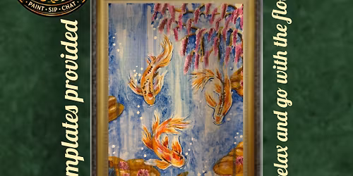 Brush & Banter - Koi Carp painting