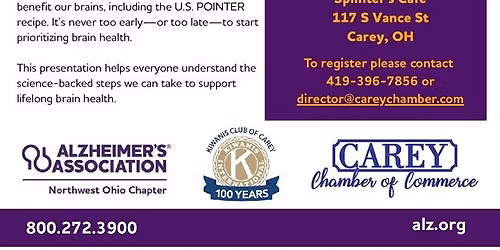 Hot Topic: Supporting Brain Health in Our Community