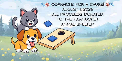\ud83d\udc3e\ud83c\udfaf Cornhole for a Cause! \ud83c\udfaf\ud83d\udc3e