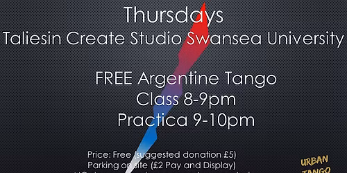 FREE Argentine Tango Classes in Swansea on Thursdays