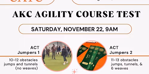 AKC Agility Course Test