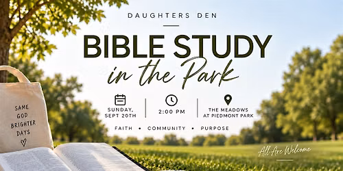Bible Study in the Park