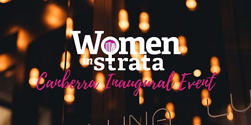 Women in Strata Canberra