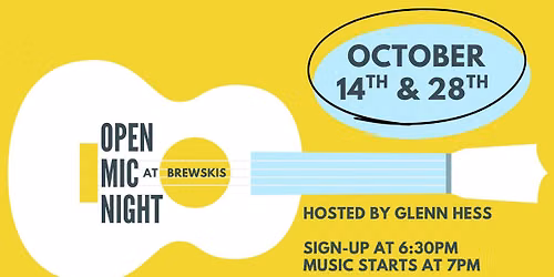 Brewskis' Open Mic Night (Oct. 14th)