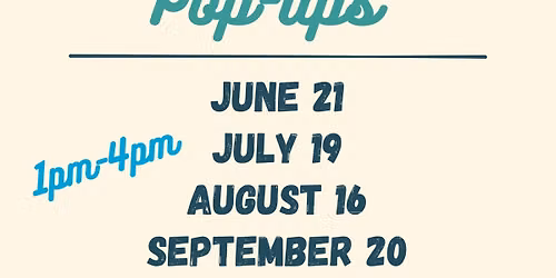 Summer Sunday Pop-up Market
