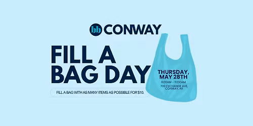 CONWAY FILL A BAG DAY!\ud83c\udf89