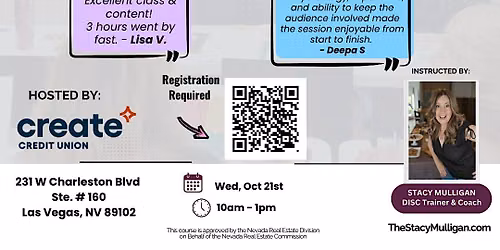 3 Hour CE CLASS for Real Estate Agents - Read the Room, Win the Sale