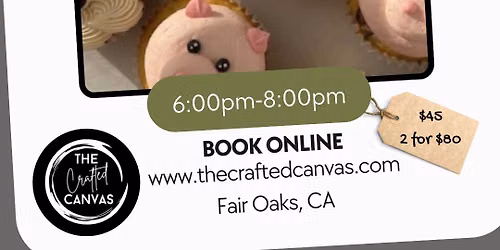 Cupcake Decorating- Farmhouse Animals with Sweet Haven Bakery