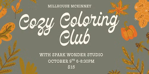 Cozy Coloring Club with Spark Wonder Studio