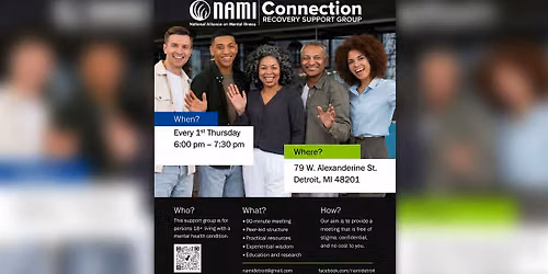 NAMI Connection Recovery Support Group | Free Peer Support in Detroit