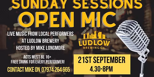 Open Mic Sunday Sessions