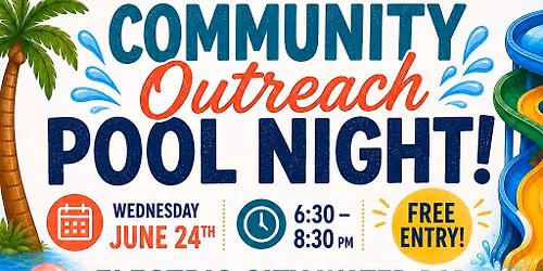 Community Outreach Pool Night