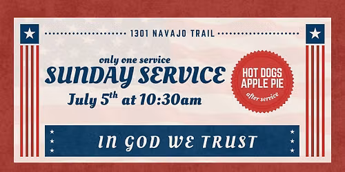 America's 250 Celebration Service @ Harvest Baptist Church