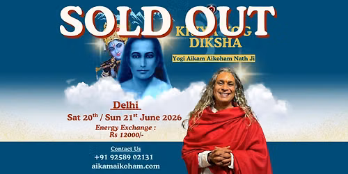 DELHI ~ Kriya Yog Diksha — Zorba The Buddha India