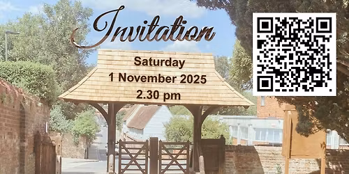 Afternoon Tea with Patrick Hellicar, Local Historian celebrating the Lychgate