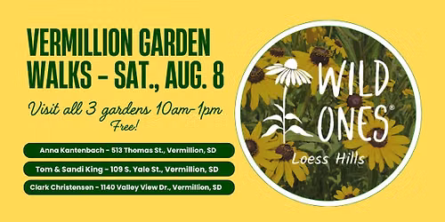 Vermillion Garden Walks - Three Yards to Explore