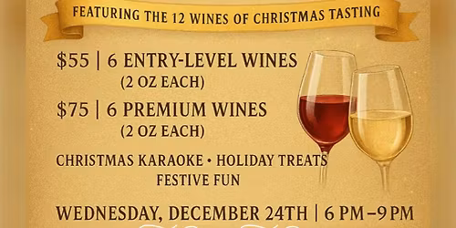 Christmas Eve-Sip & Sing at BellaVino 