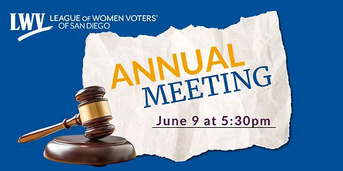 LWVSD 2026 Annual Meeting