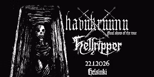 Havukruunu + Hellripper (SCO) \/ Helsinki, Tavastia