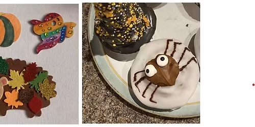 Children's Halloween Crafts and Cupcake Decorating
