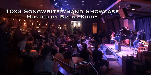 10x3 Songwriter\/Band Showcase hosted by Meganne Stepka