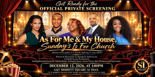 As For Me & My House, Sunday\u2019s Is For Church