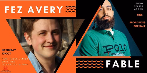 Poets in Print: Fez Avery & Marcel Fable Price