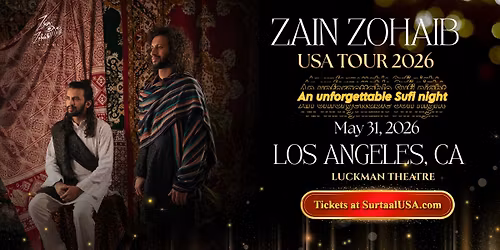 Zain Zohaib: Live Qawwali Night in Los Angeles