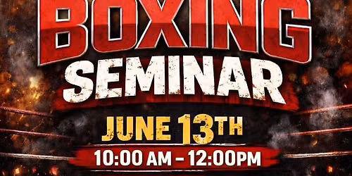 Boxing Seminar