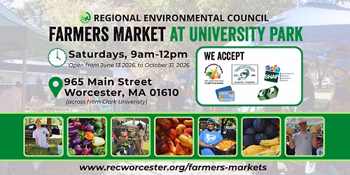 OPENING DAY \ud83c\udf89: REC Farmers Market at University Park