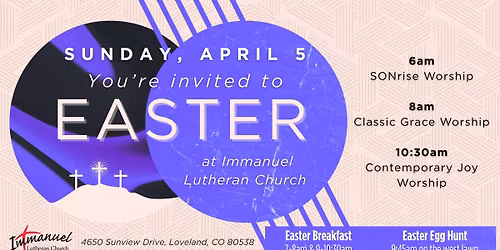 Easter Worship in Loveland, CO