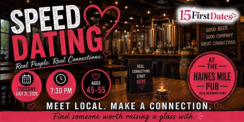 Saskatoon Speed Dating (Age 45-55)