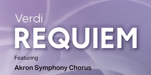 Verdis Requiem at Keller Auditorium