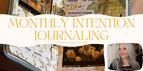 Monthly Intention Journaling with Mary D'Agostino @maryldagostino